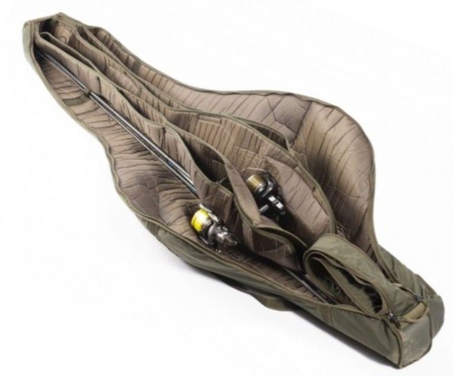 Husa Lansete Nash 12FT, 5 Rod Skin, Green