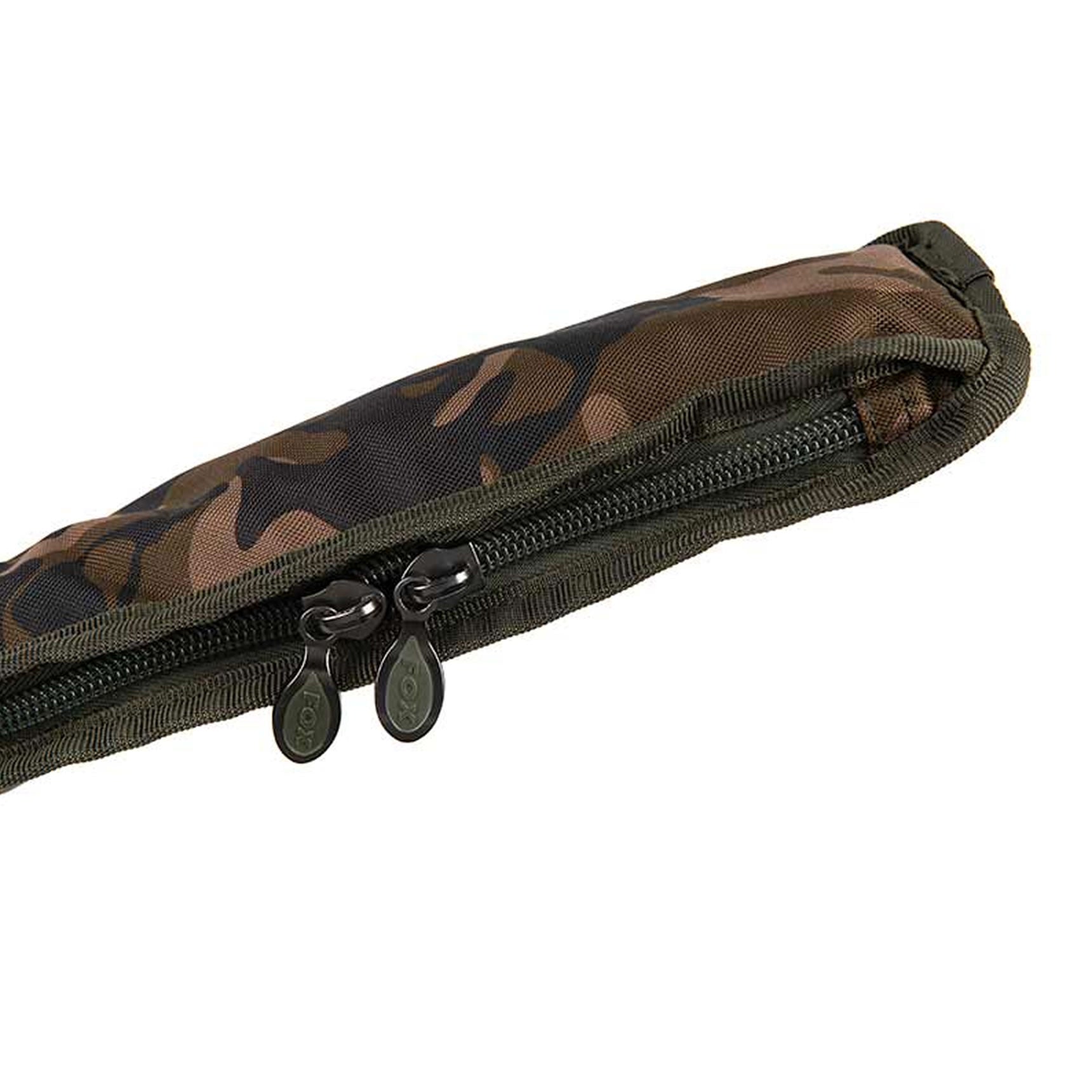 Husa Lansete cu Mulinete Fox Camolite Double Spod Jackets 12ft, 2 Compartimente