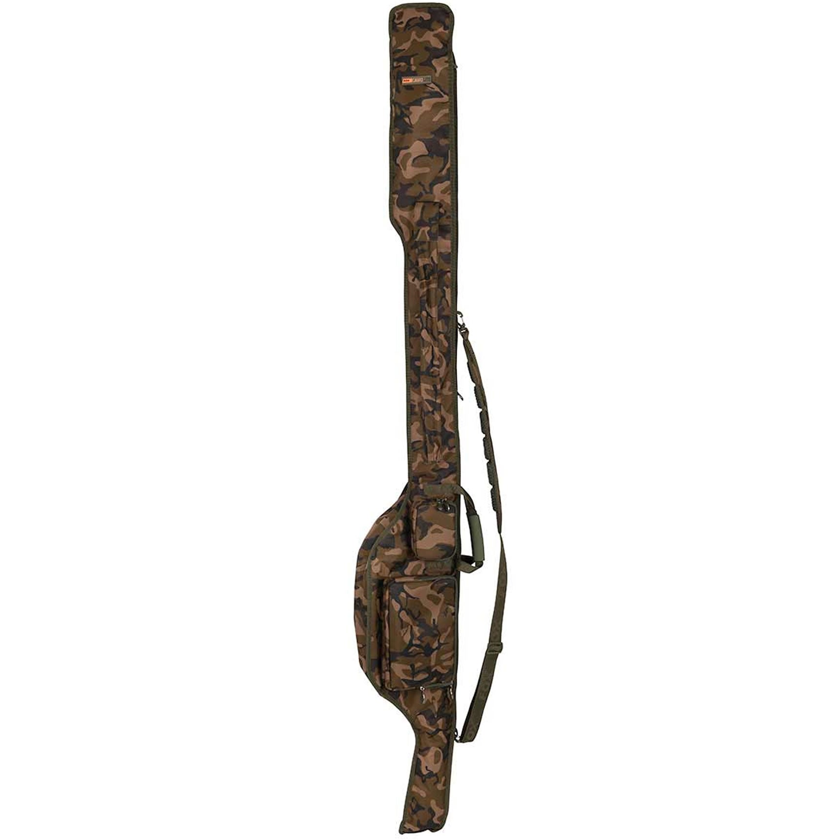 Husa Lansete cu Mulinete Fox Camolite Double Spod Jackets 13ft, 2 Compartimente