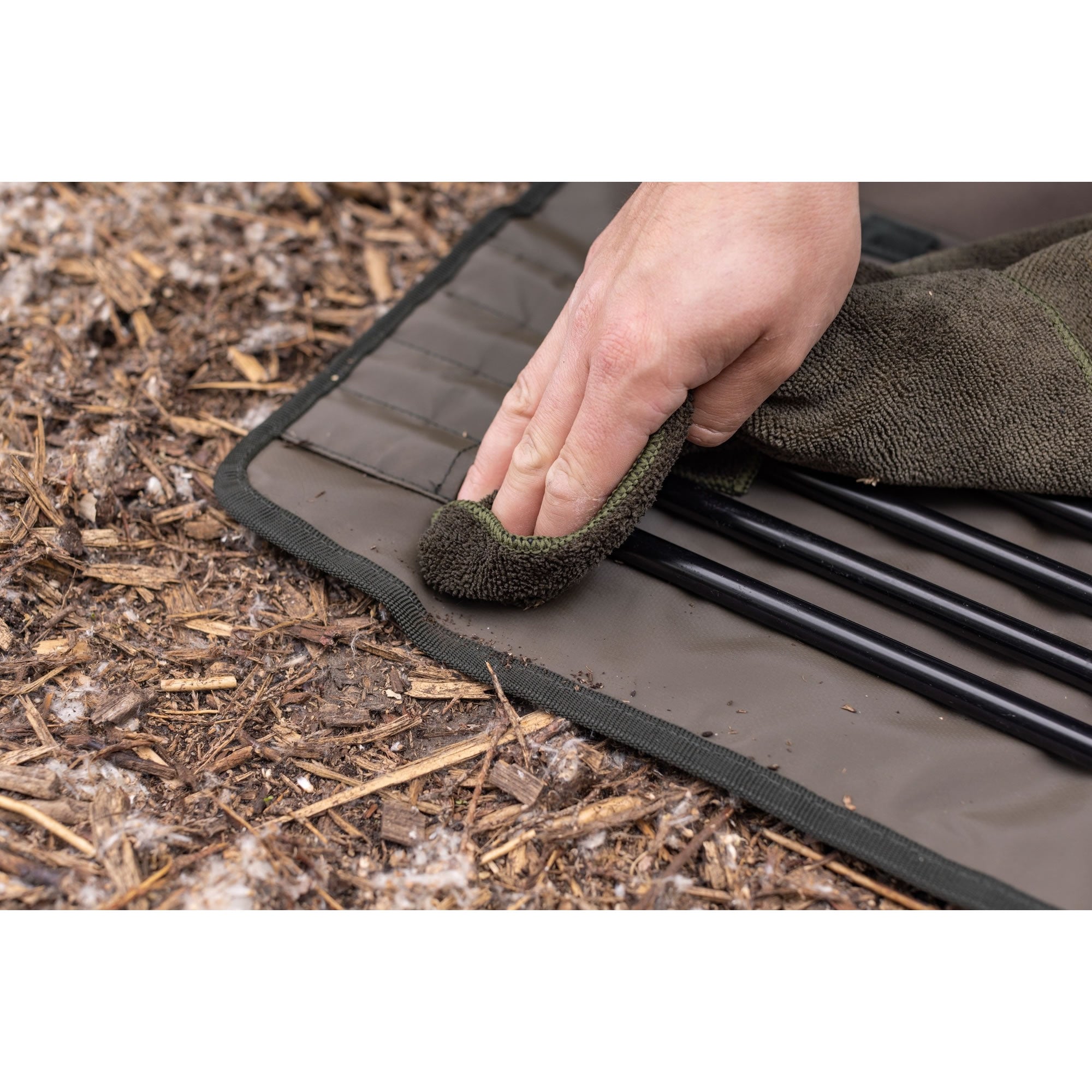 Husa Picheti-Cuie Cort KORDA Compac Brolly Wrap, Dark Kamo, 59x66cm