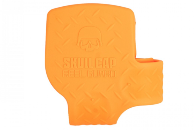  Husa Protectie Mulineta Casting (Multiplicator) 13Fishing Skull Cap TX, Orange