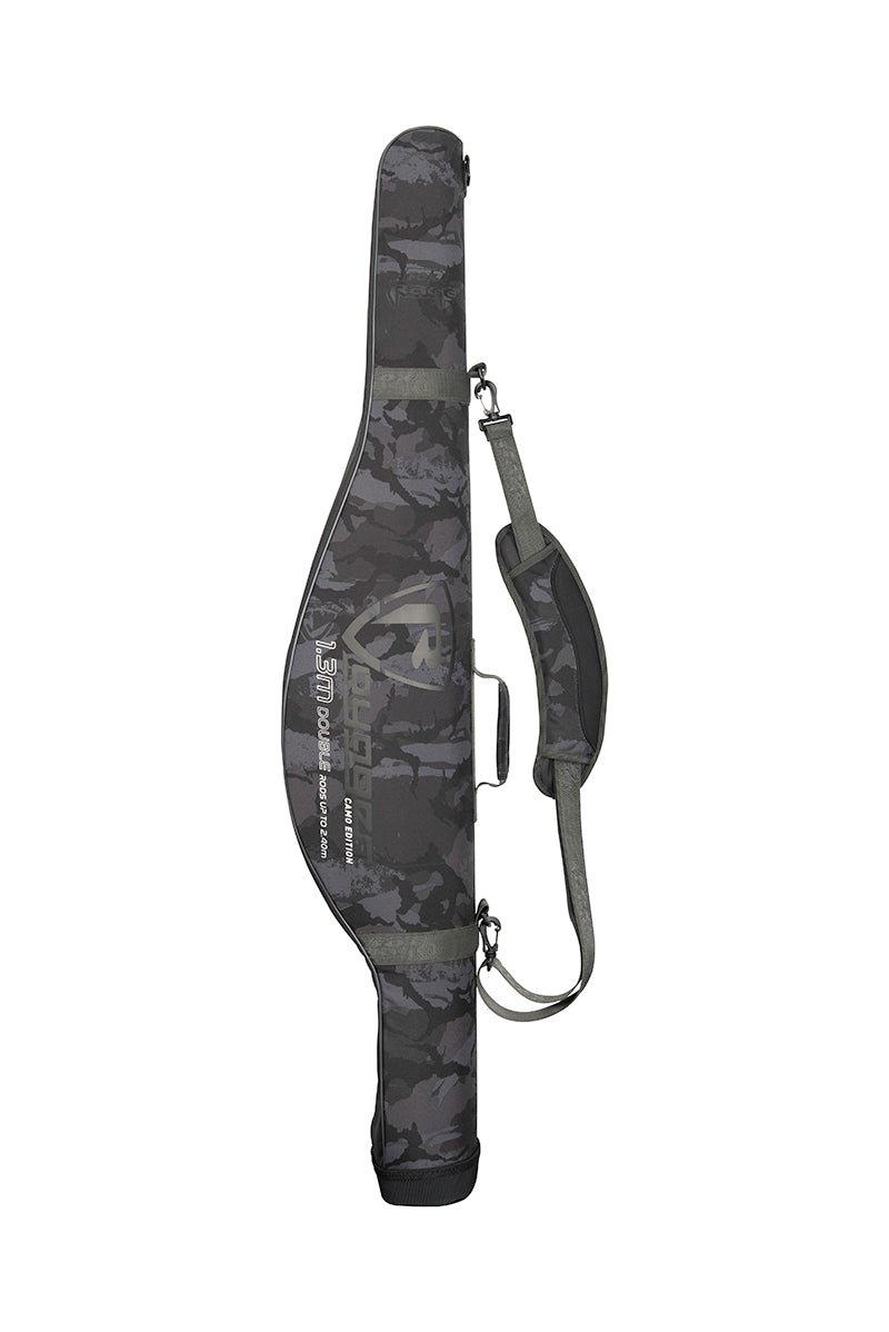 Husa Rigida Lansete FOX RAGE Voyager Hard Rod Sleeves Double, Camo, 1.30m