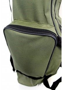 Husa Zfish Holdall, 3 Compartimente, Kaki, 130cm