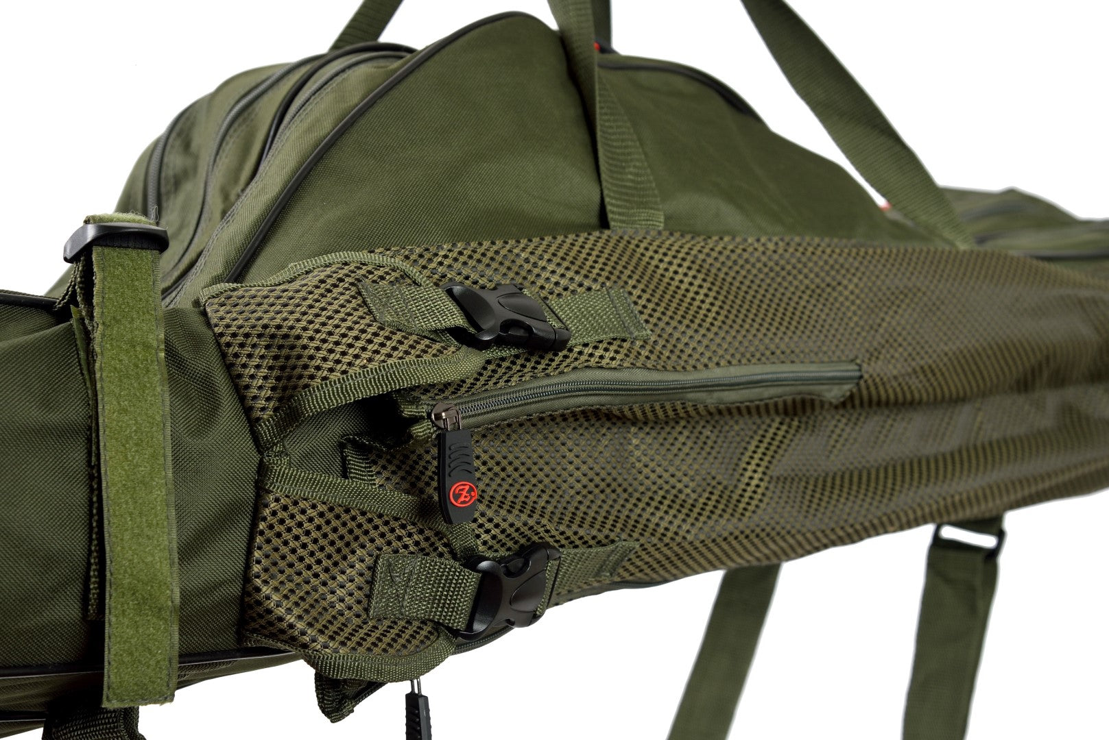 Husa Zfish Rod Case Royal Holdall, 3 Compartimente, Kaki, 110cm