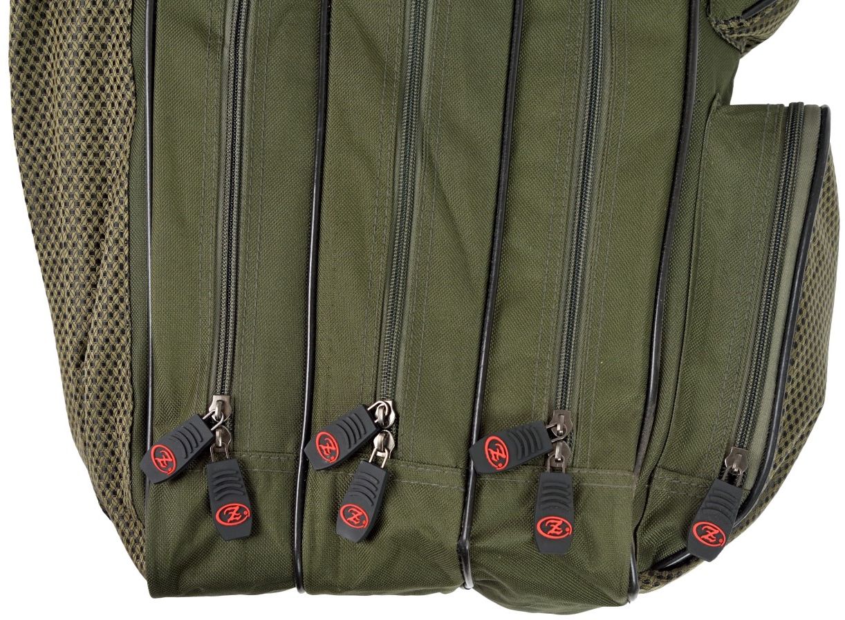 Husa Zfish Rod Case Royal Holdall, 3 Compartimente, Kaki, 130cm