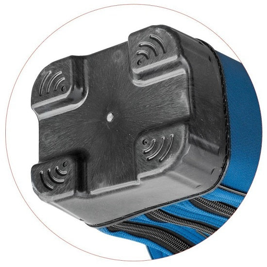 Husa lansete Baracuda B44 135cm 3 compartimente albastra