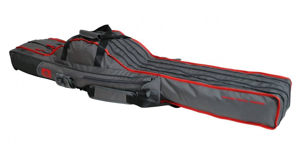 Husa lansete Mikado Grey 3 compartimente 160cm
