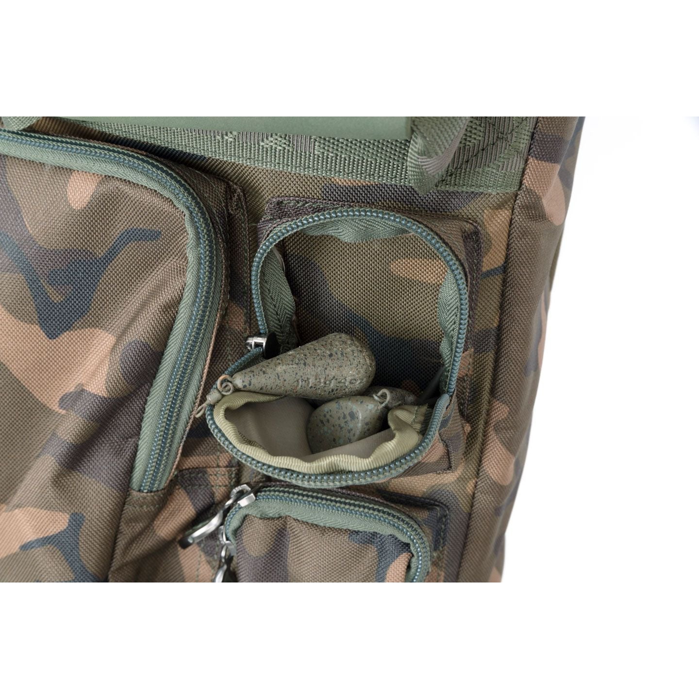 Husa pentru 2 Lansete cu Mulinete FOX Camolite 12ft 2+2 Rod Case, 25x21x197cm