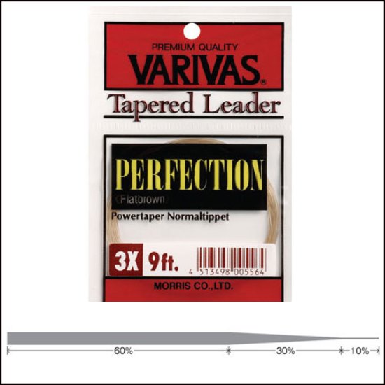INAINTAS MONOFILAMENT VARIVAS FLY PERFECTION 9FT/2.74m 5X
