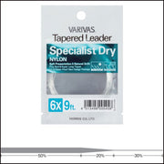 INAINTAS MONOFILAMENT VARIVAS FLY SP DRY 9FT/2.74m 5X