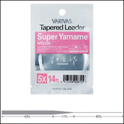 INAINTAS MONOFILAMENT VARIVAS FLY SUPER YAMAME 14FT/4.27m 5X