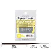 INAINTAS MONOFILAMENT VARIVAS FLY TAPERED FLAT BUTT 5X 12FT/3.66m