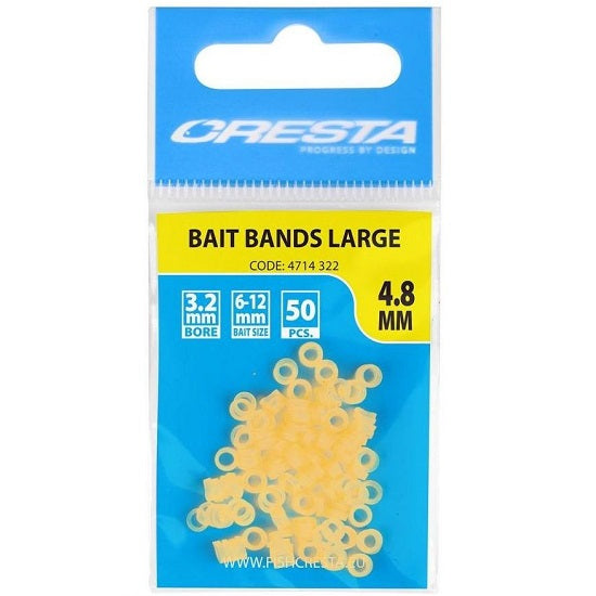 INELE ELASTICE CRESTA BAIT BAND CLEAR
