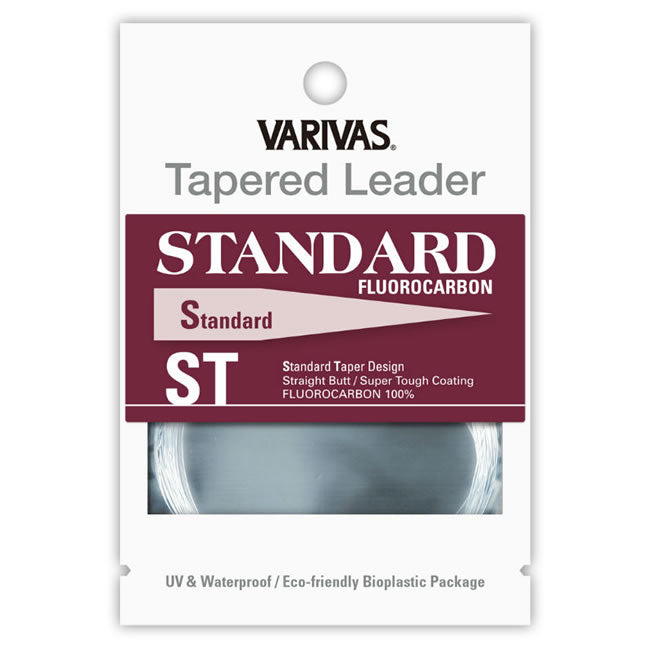 Inaintas Conic Varivas Fly Tapered Leader Standard St Fluorocarbon 2X 9ft/2.74m 0.235mm-0.56mm