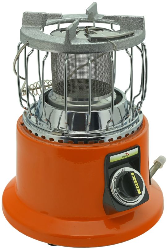 Incalzitor De Cort Cu Aragaz CATTARA Tower TT13593, 3Kw, Piezo, 200g/h, 27x27x33cm