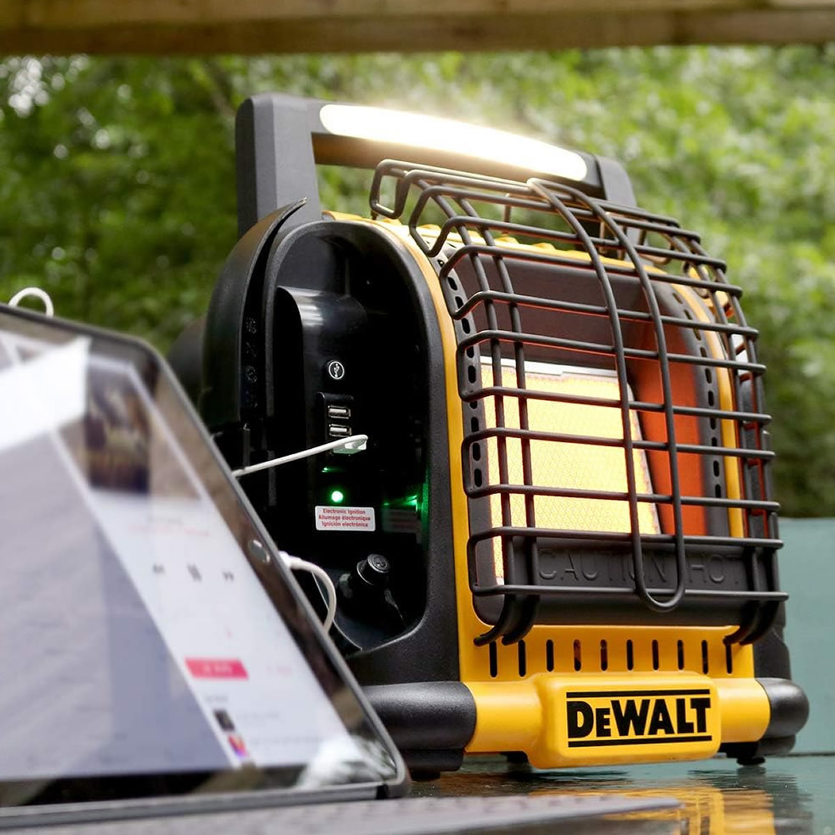 Incalzitor Portabil DeWALT Buddy cu Ventilator - F351000