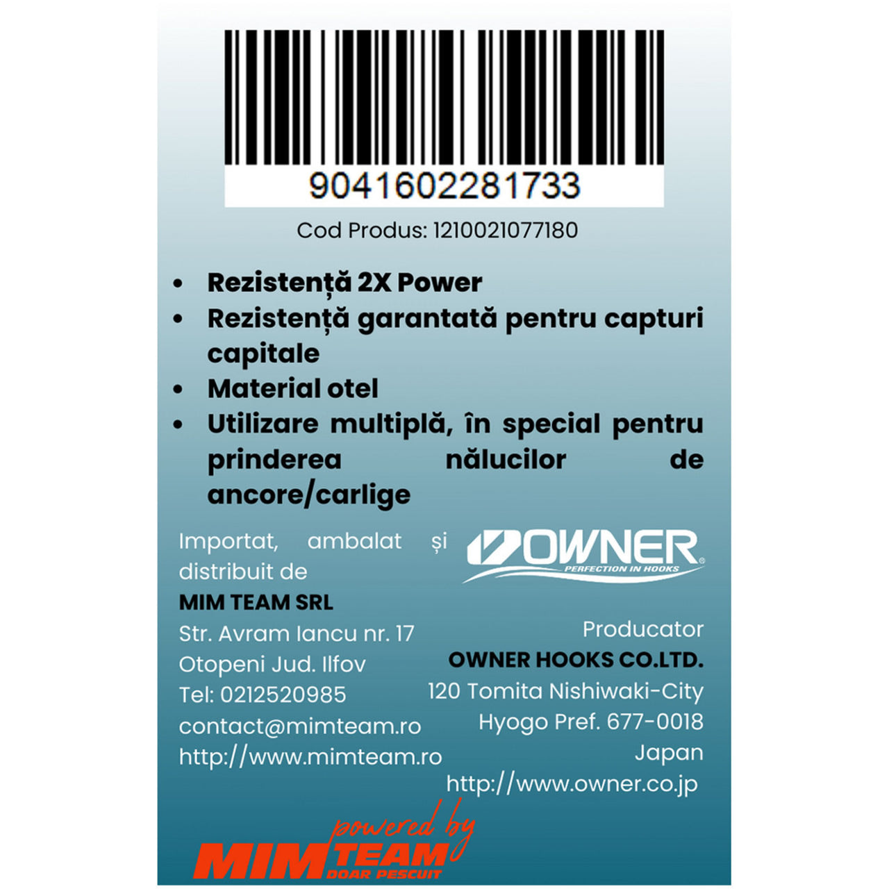 Inele Despicate Otel Cultiva Amaz 72812 Splitring Hyper Wire Nr.10, 13.5mm, 86kg, 10buc/pac