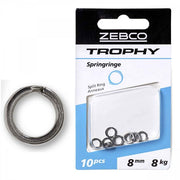 Inele Despicate Zebco Trophy Split Ring 10buc/plic