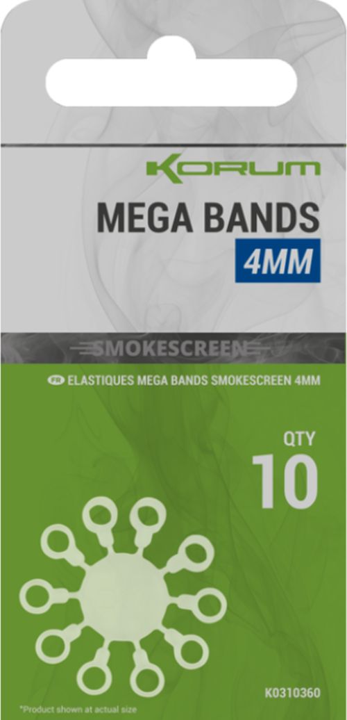 Inele Elastice KORUM Smokescreen Mega Bands