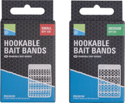 Inele Elastice PRESTON Hookable Bait Bands, Medium, 84buc/pac