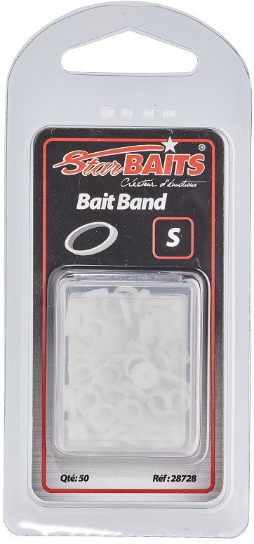 Inele Elastice STARBAITS Bait Bands M, 50buc/pac