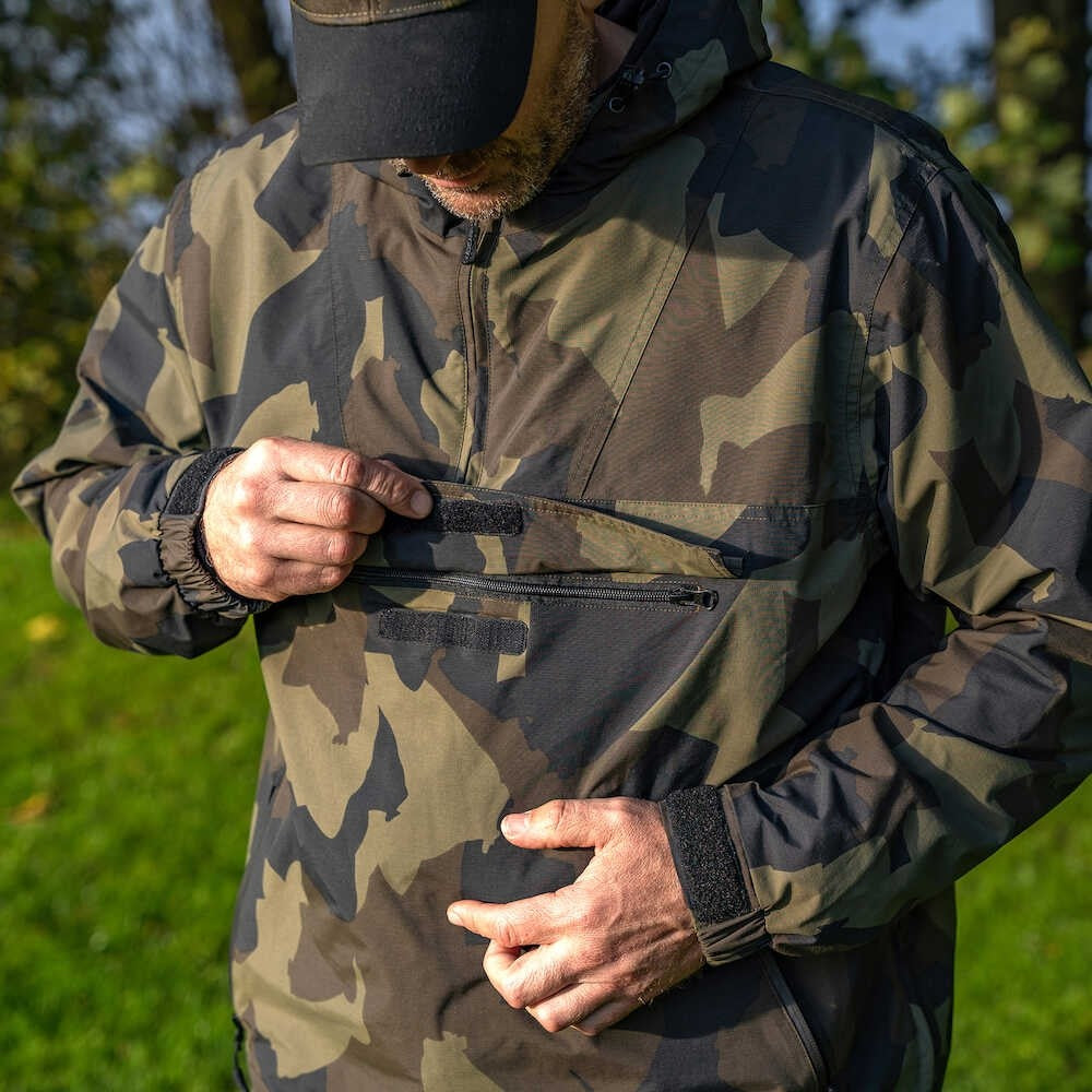 JACHETA AVID CARP RIPSTOP CAMO PULLOVER JACKET