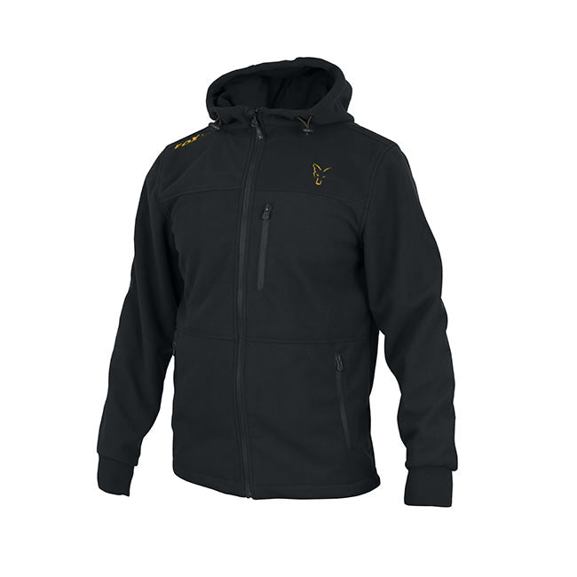 JACHETA CU GLUGA FOX WIND BLOCKER HOOD BLACK/ORANGE