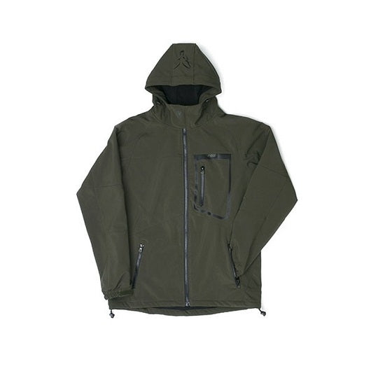 JACHETA FOX GREEN&amp;BLACK SOFTSHELL