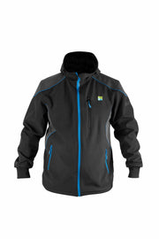 JACHETA PRESTON SOFT SHELL JACKET BLUE BLACK