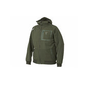 JACHETA SOFTSHELL FOX COLLECTION GREEN &amp; SILVER SHELL HOODIE