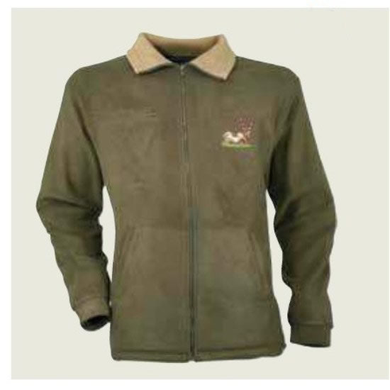 JACHETA TREESCO FLEECE CU BRODERIE