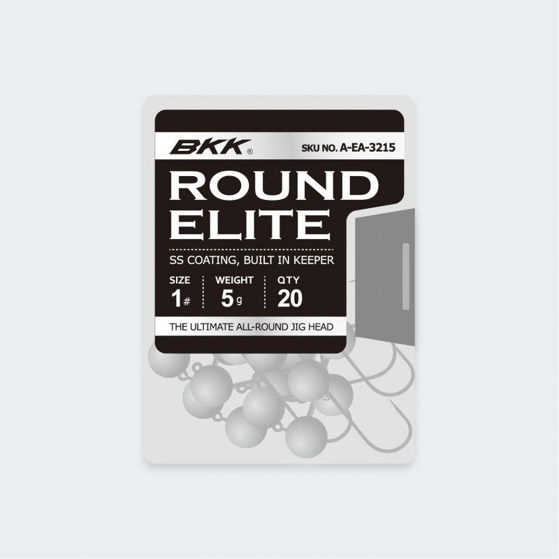 JIG BKK ROUND ELITE-CLASSIC BAIT KEEPER 5gr Nr.2/0 20buc/plic