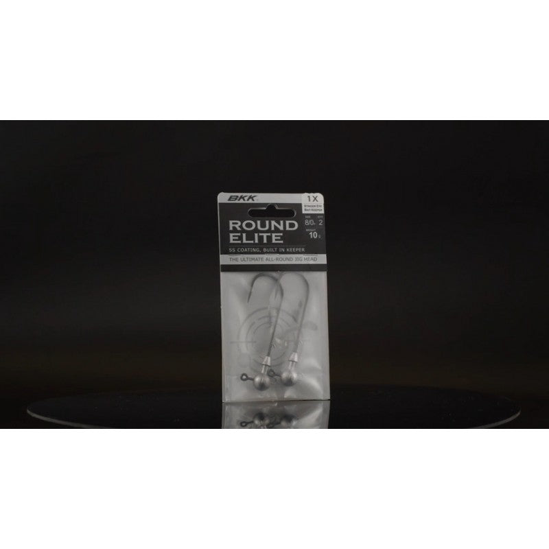 JIG BKK ROUND ELITE-STINGER EYE BAIT KEEPER 5gr Nr.8/0 2buc/plic