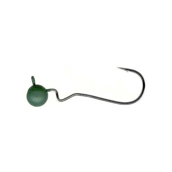 JIG GAMAKATSU SKIP GAP SHAKY VERDE NR.3/0/5,2G 4BUC/PL