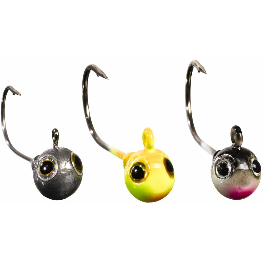 JIG SENSAS GUNKI G.ROUND ORANGE/FLUO YELLOWK NR2/0 5G 3BUC/PLIC