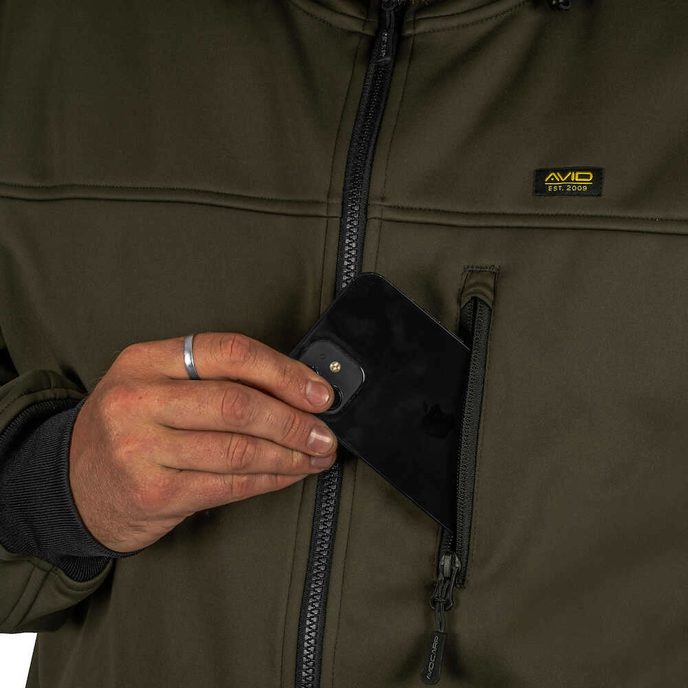 Jacheta Avid Carp Thermite Soft Shell Hoodie