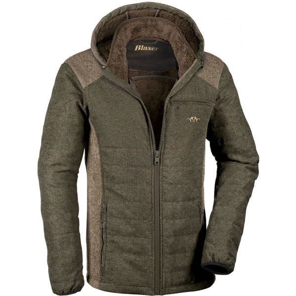 JACHETA BLASER FLEECE MILO OLIVE MELANGE