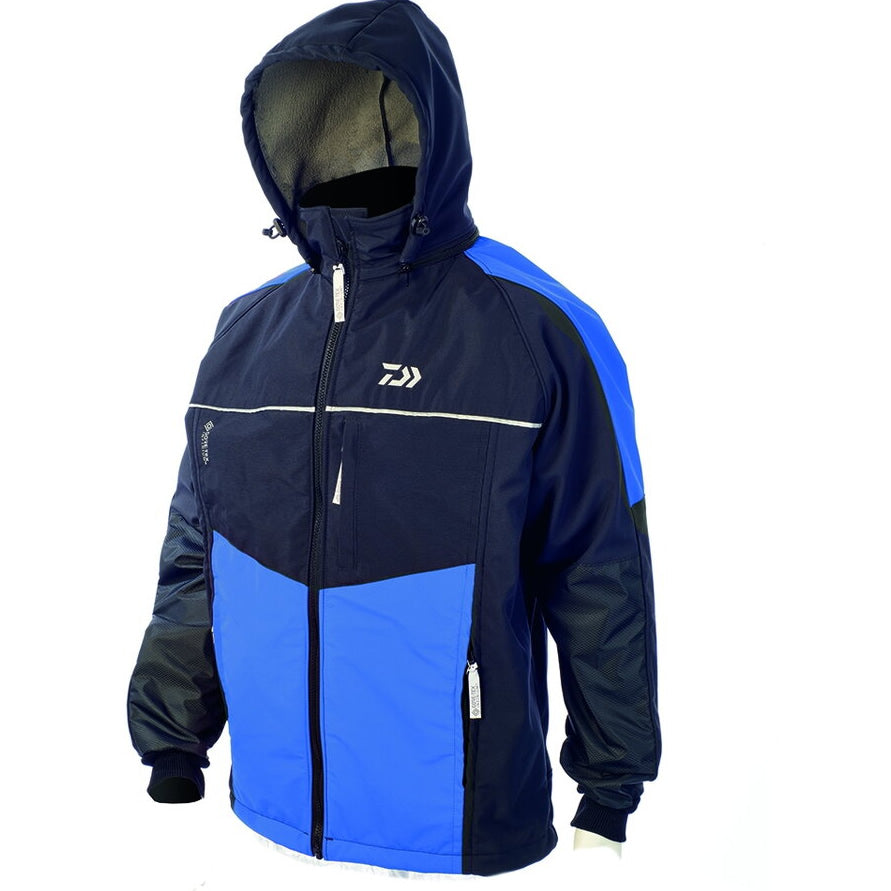Jacheta DAIWA Infinium Gore-Tex Soft Shell, Black / Blue