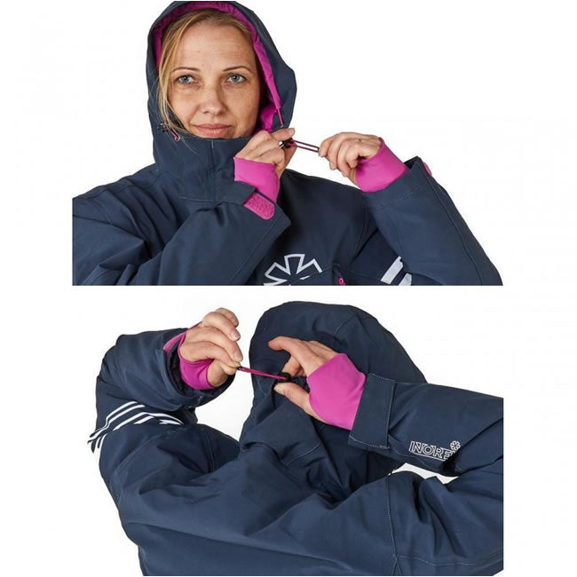 Jacheta Dama Norfin Nordic Space Blue