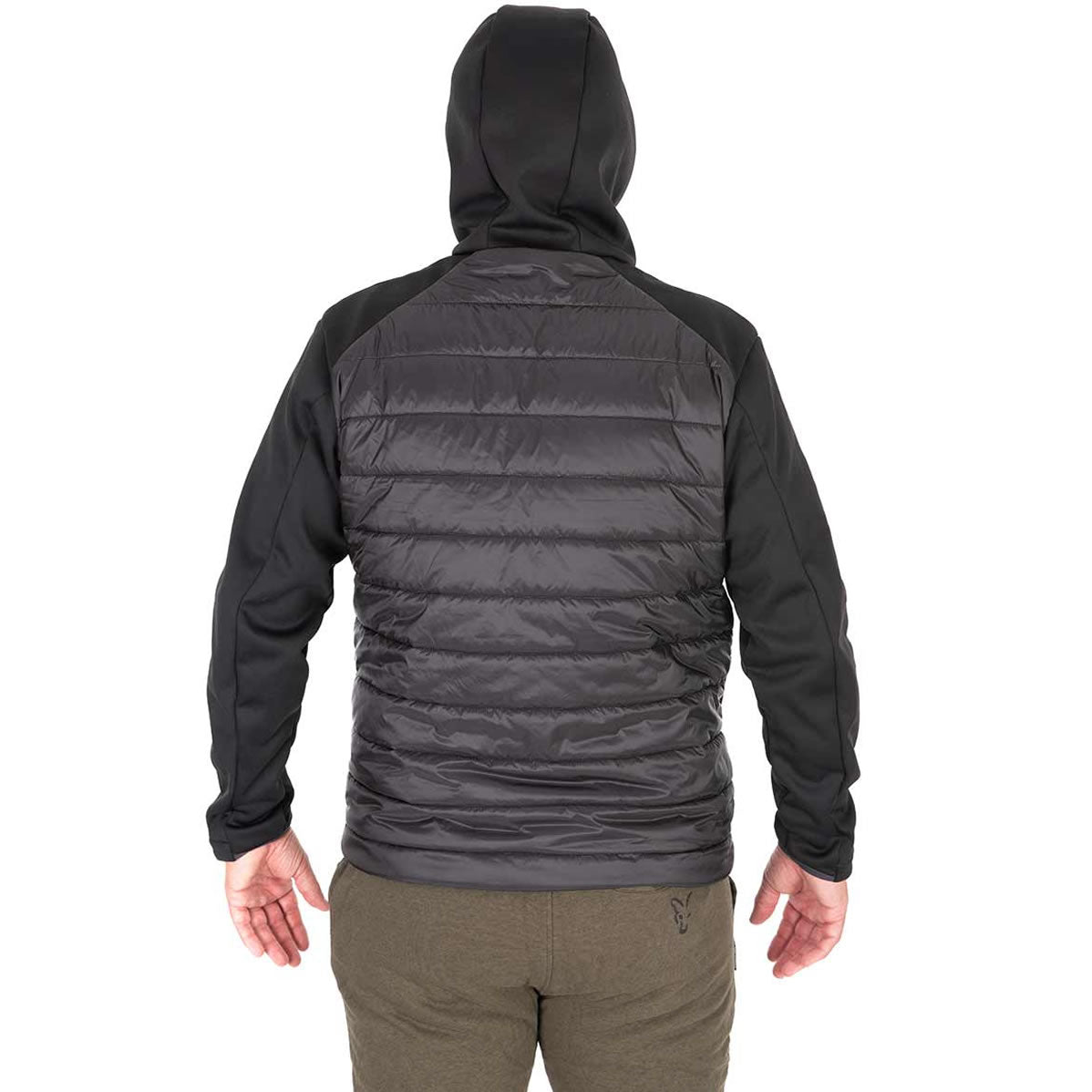 Jacheta FOX Collection Hybrid Jacket, Black / Orange