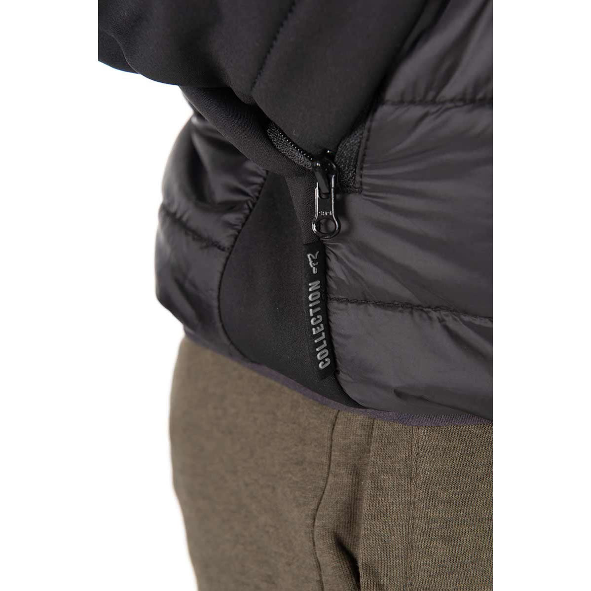 Jacheta FOX Collection Hybrid Jacket, Black / Orange
