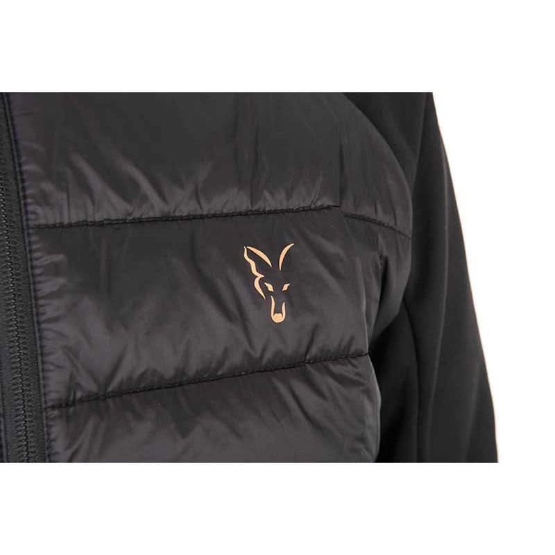 Jacheta FOX Collection Hybrid Jacket, Black / Orange