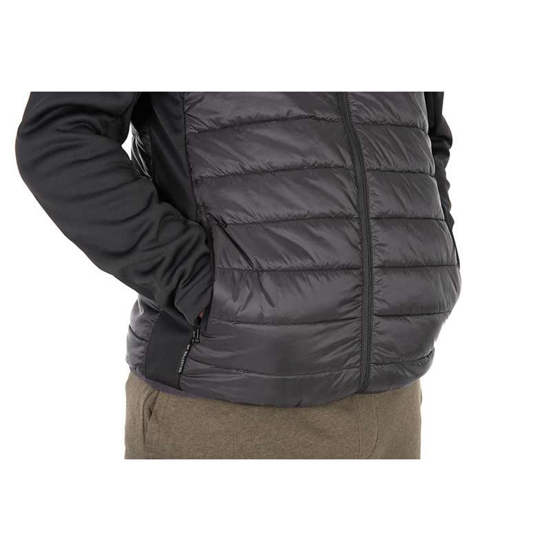 Jacheta FOX Collection Hybrid Jacket, Black / Orange