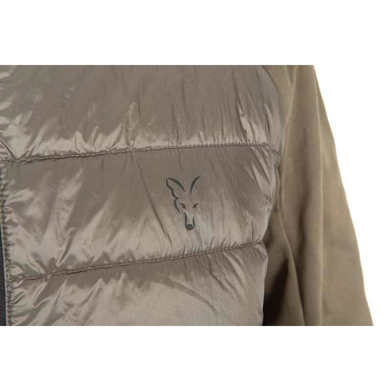 Jacheta FOX Collection Hybrid Jacket, Green / Black