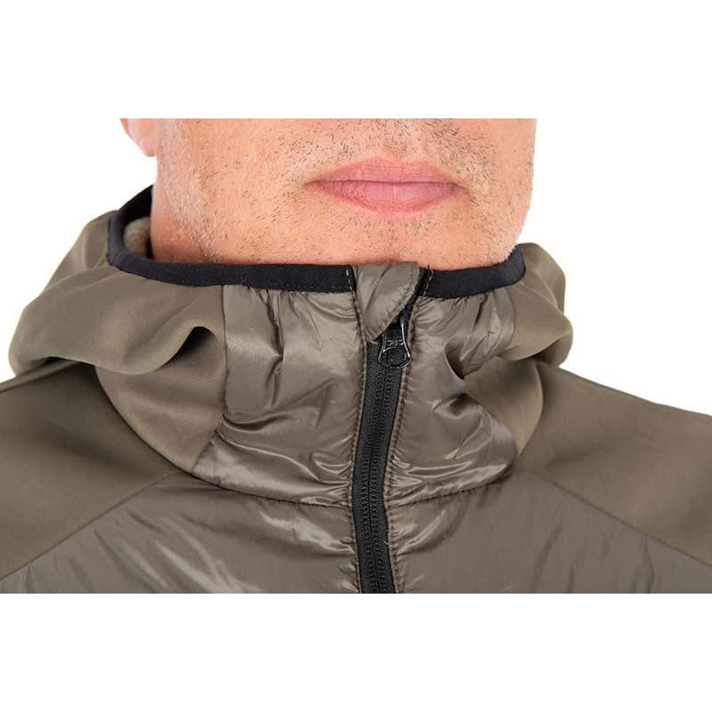 Jacheta FOX Collection Hybrid Jacket, Green / Black