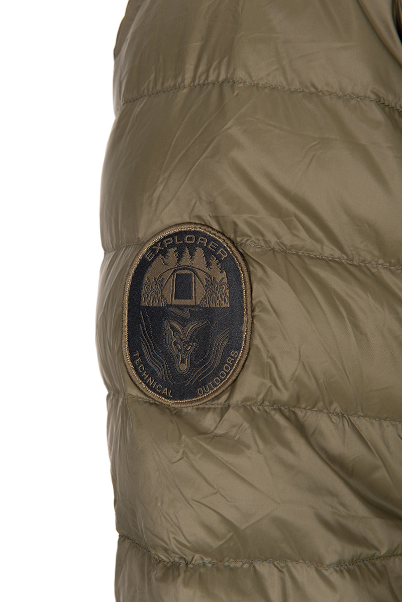 Jacheta FOX Explorer Downfill Packaway Khaki Jacket