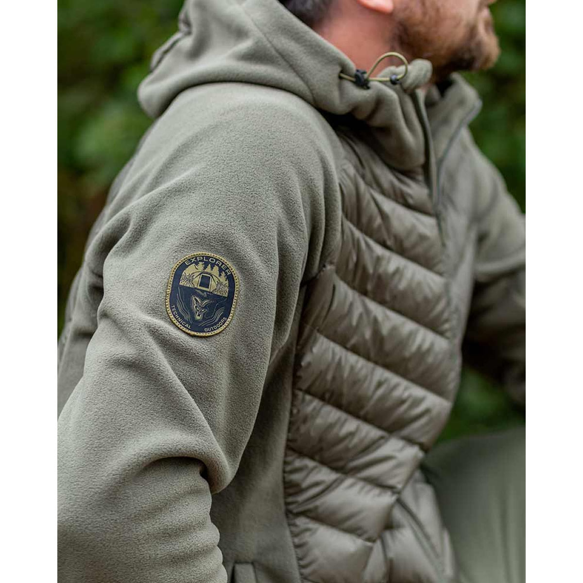 Jacheta FOX Explorer Fleece Hooded Jacket