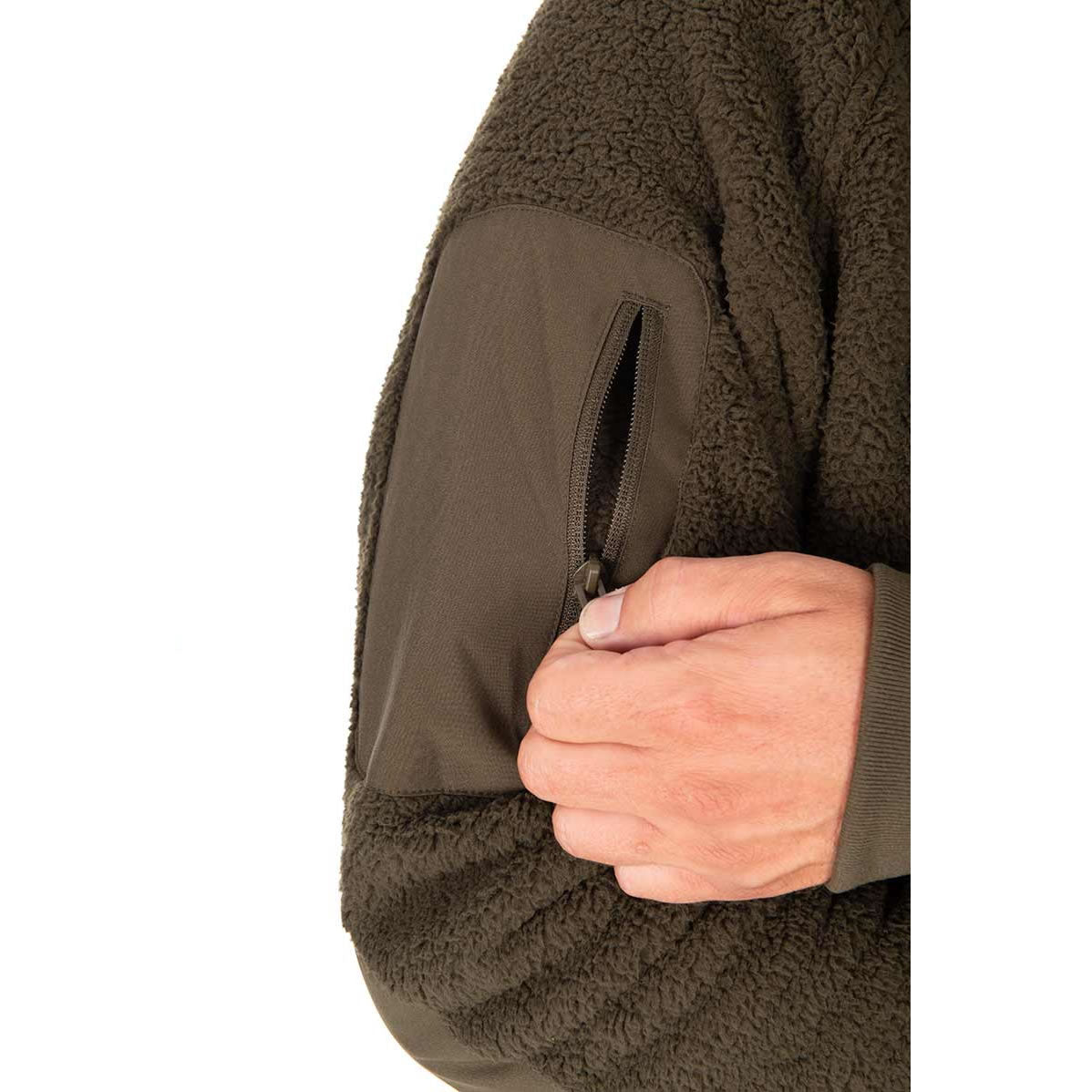 Jacheta FOX Sherpa Hybrid Jacket, Olive