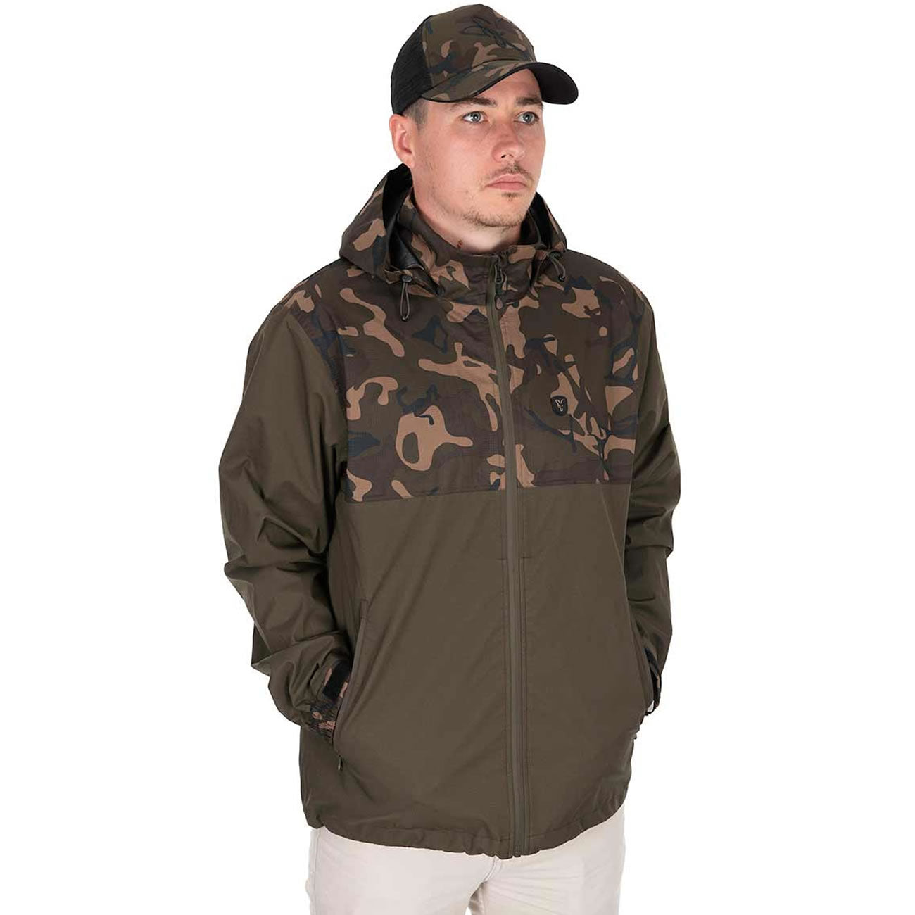 Jacheta Fox Camo &amp; Khaki RS 10K Jacket