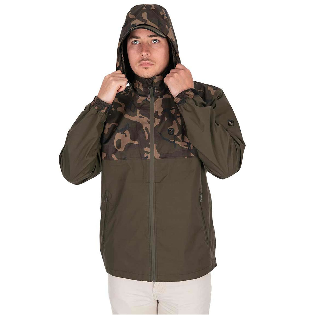 Jacheta Fox Camo &amp; Khaki RS 10K Jacket